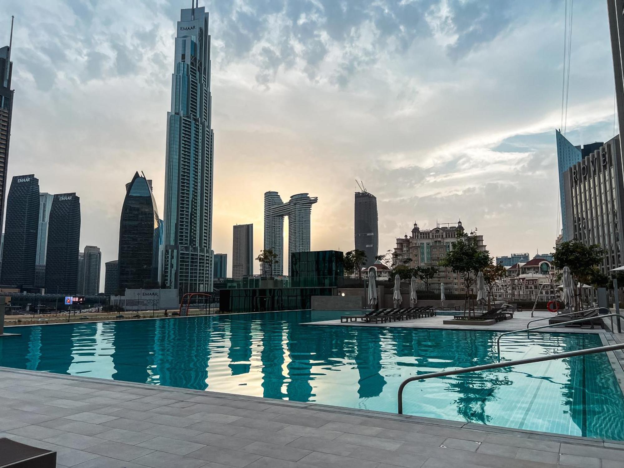 Ferienwohnung Stunning Burj View Dubai Mall Access Infinity Pool Exterior foto